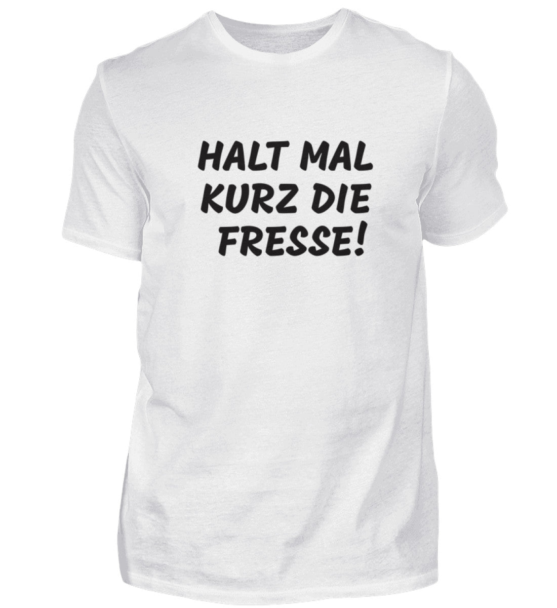 FRESSE HALTEN - HERREN T-SHIRT - Dufte Kluft