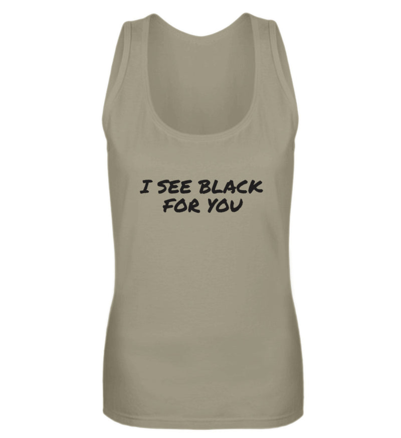 I SEE BLACK - DAMEN TANKTOP