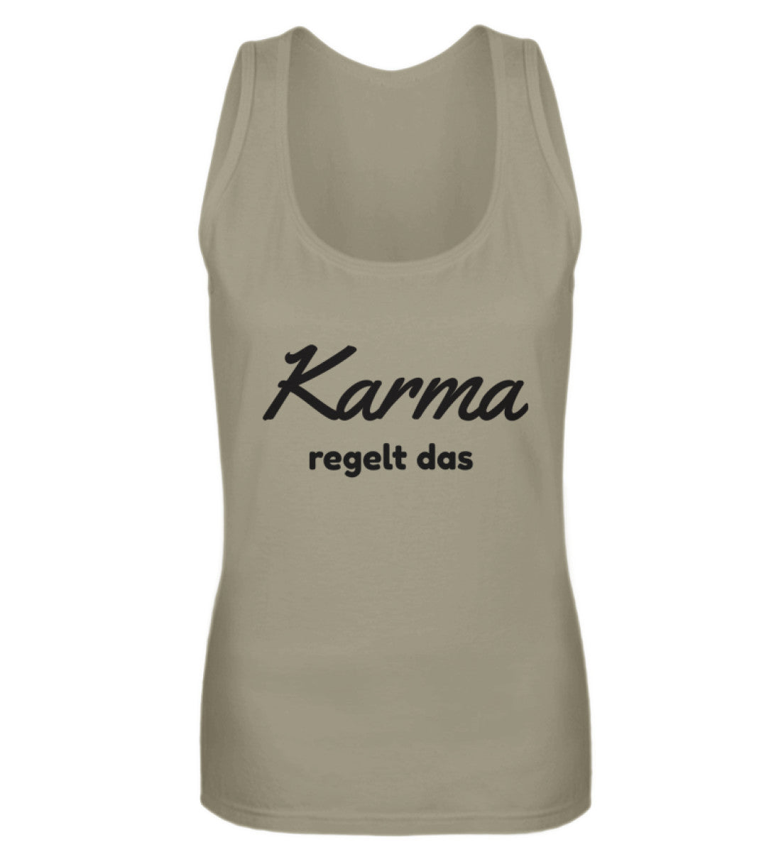 KARMA REGELT DAS - DAMEN TANKTOP - Dufte Kluft