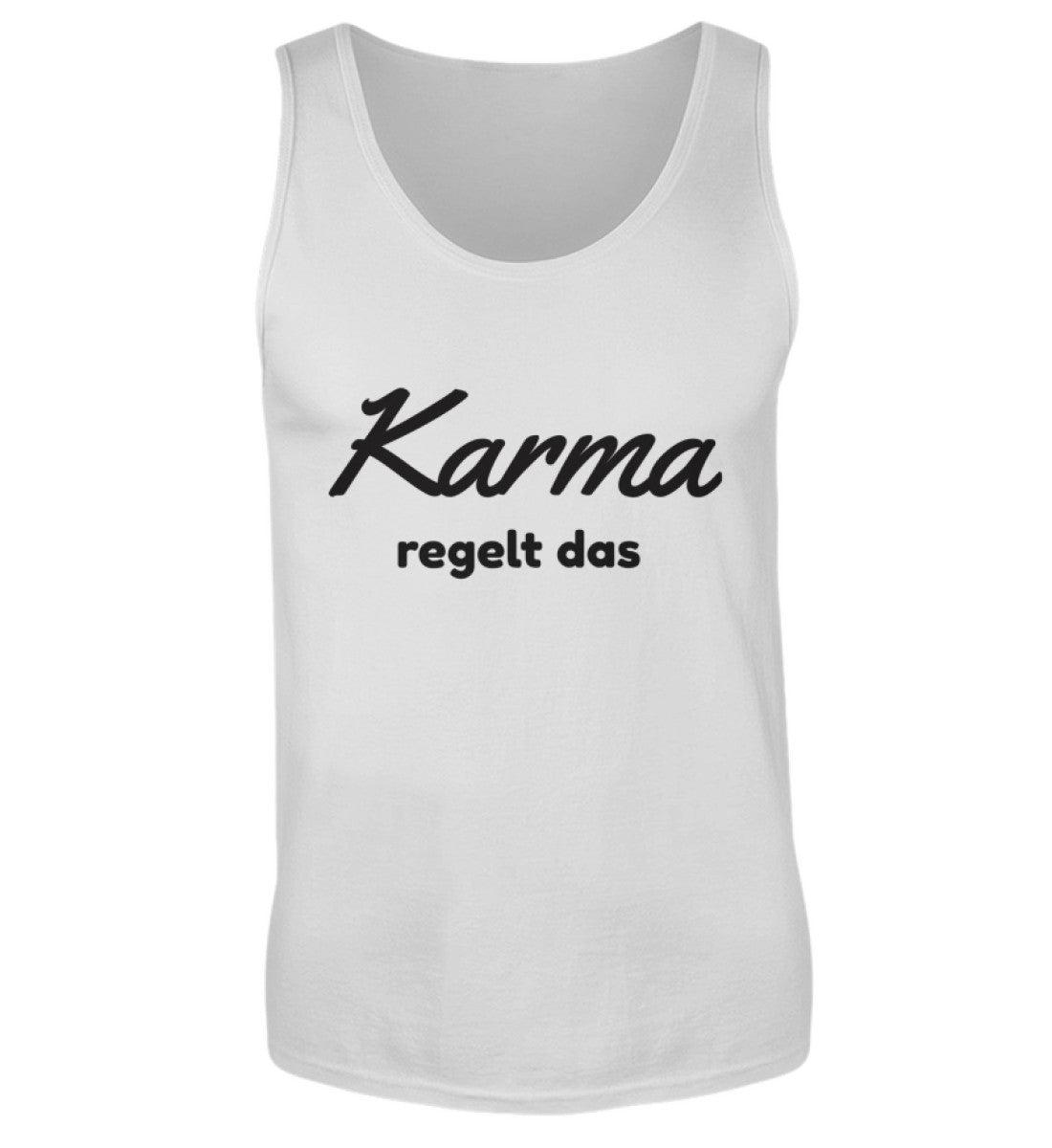 KARMA REGELT DAS - HERREN TANKTOP - Dufte Kluft