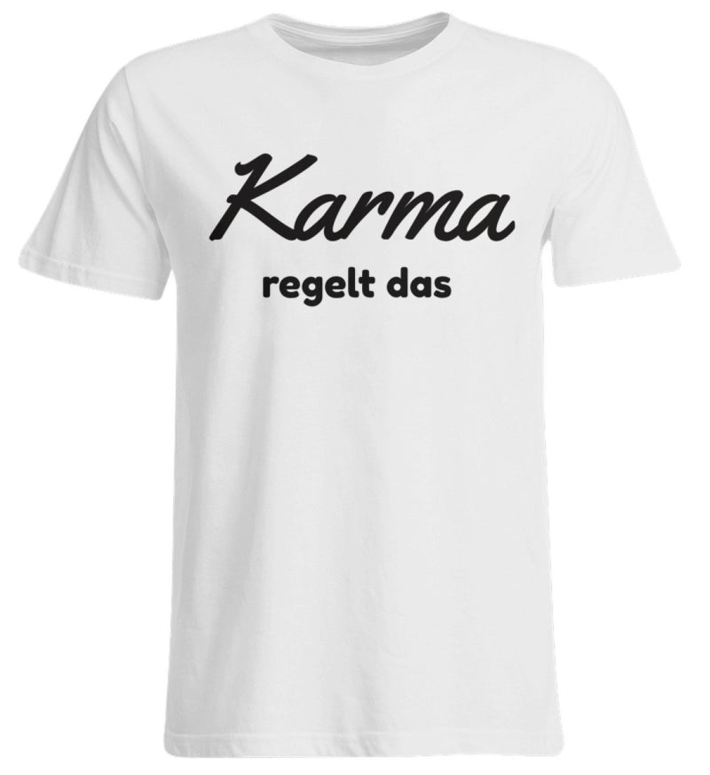 KARMA REGELT DAS - UNISEX ÜBERGRÖSSENSHIRT