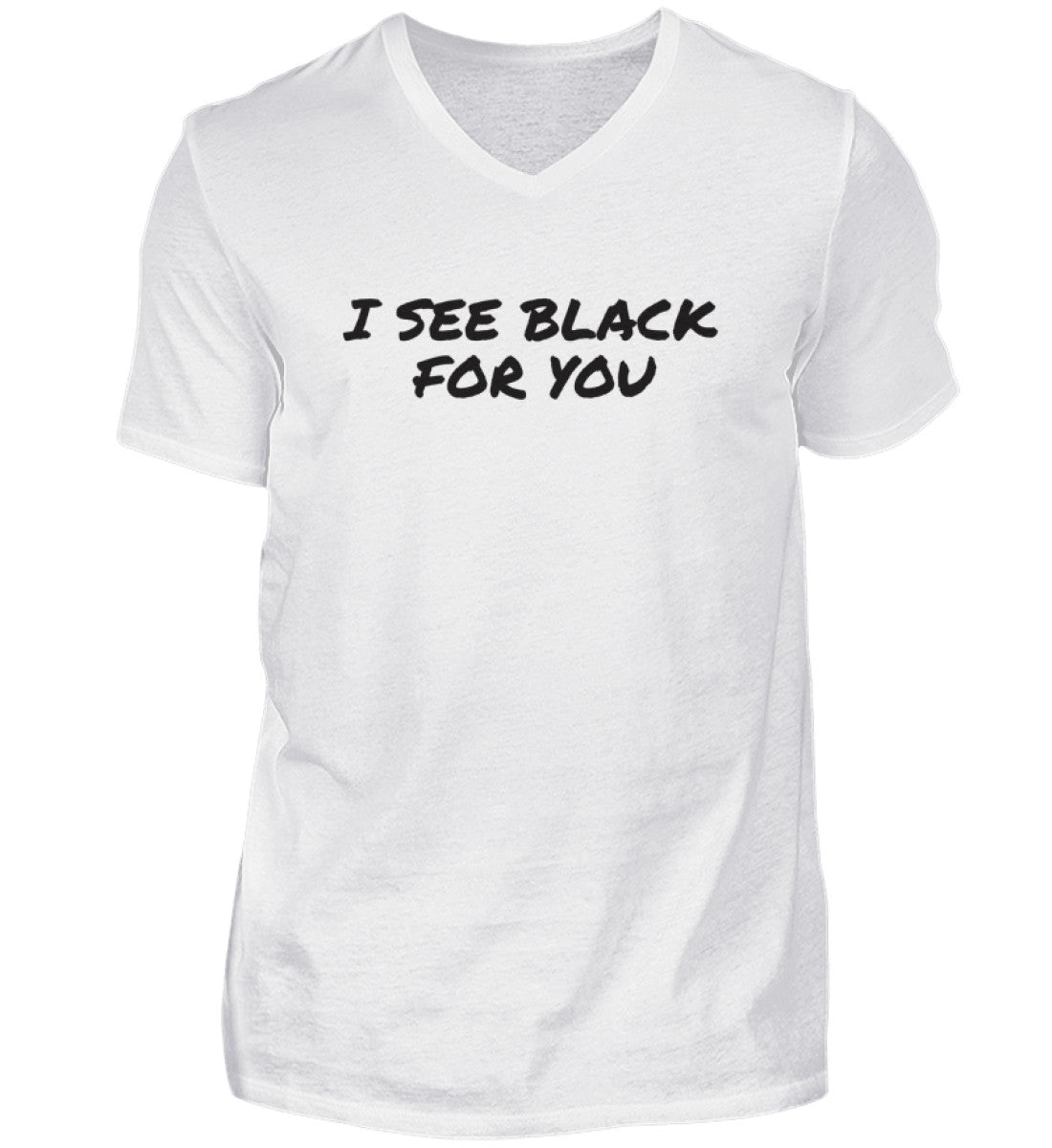 I SEE BLACK - HERREN V-NECK SHIRT - Dufte Kluft