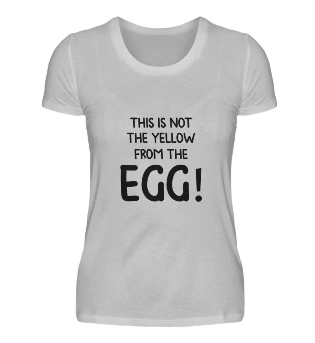 YELLOW FROM THE EGG - DAMEN T-SHIRT - Dufte Kluft