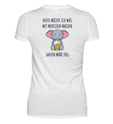 SAUFEN - BACKPRINT DAMEN T-SHIRT