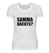 SAMMA HACKTS? - DAMEN T-SHIRT