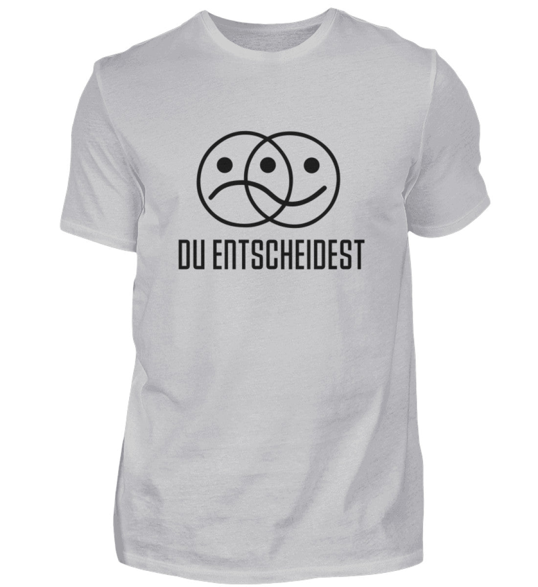 DU ENTSCHEIDEST - HERREN T-SHIRT - Dufte Kluft