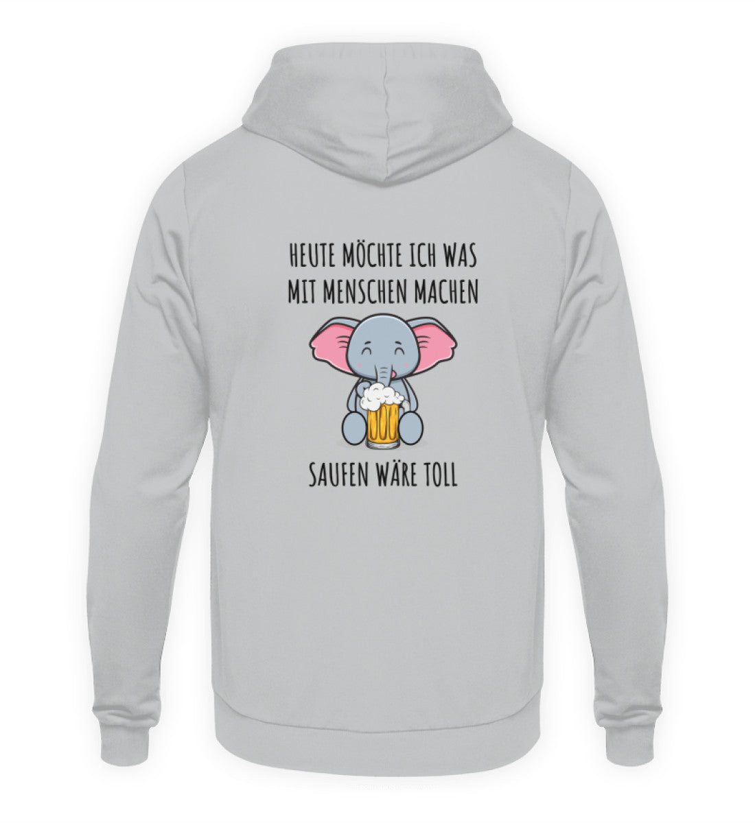 SAUFEN - BACKPRINT HOODIE - Dufte Kluft