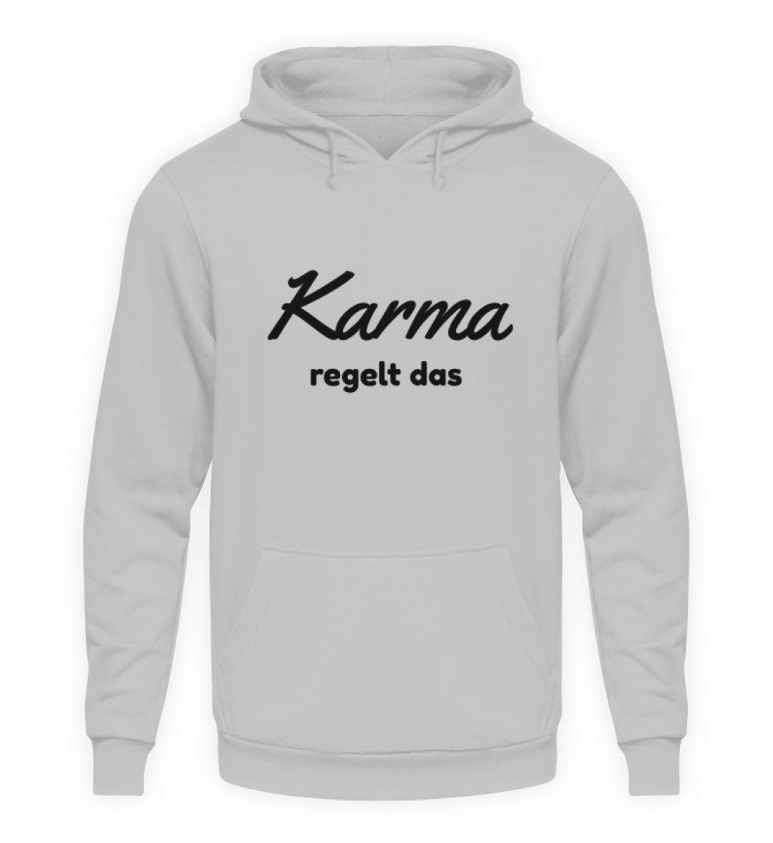 KARMA REGELT DAS - HOODIE - Dufte Kluft
