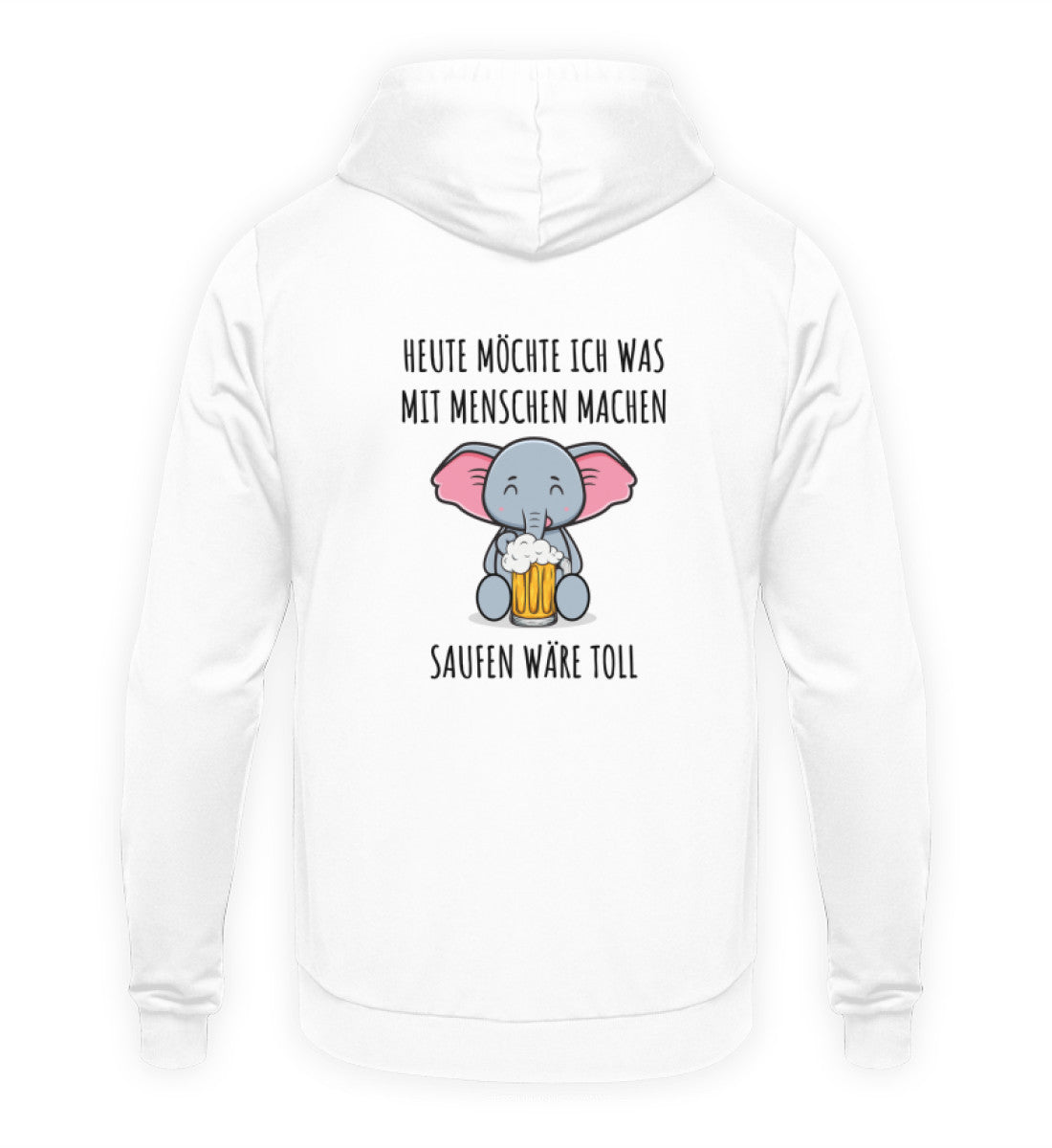 SAUFEN - BACKPRINT HOODIE - Dufte Kluft