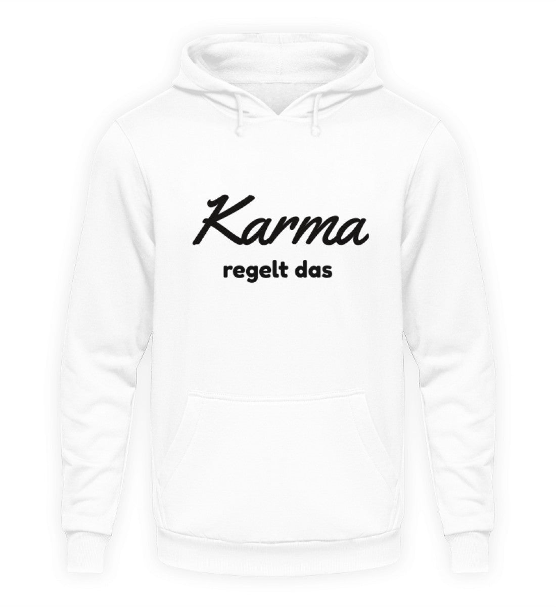 KARMA REGELT DAS - HOODIE - Dufte Kluft