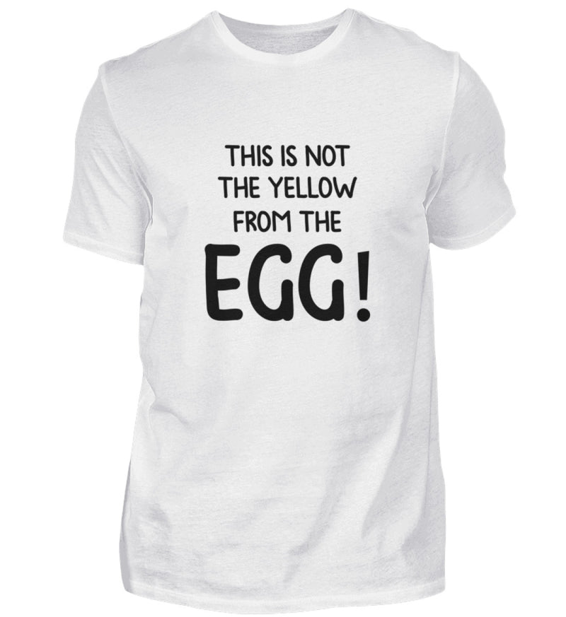 YELLOW FROM THE EGG - HERREN T-SHIRT