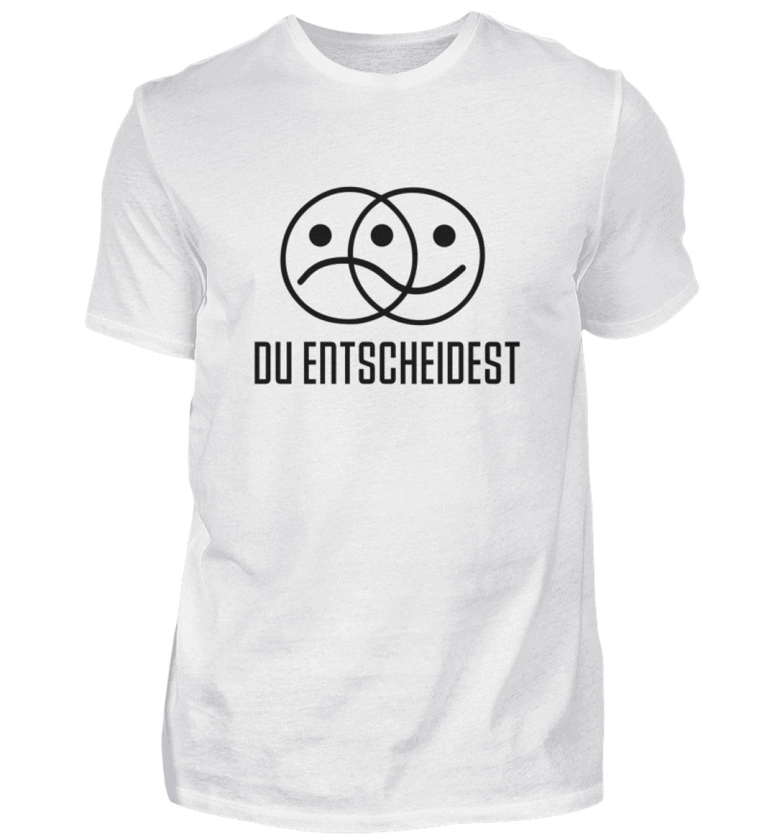 DU ENTSCHEIDEST - HERREN T-SHIRT - Dufte Kluft
