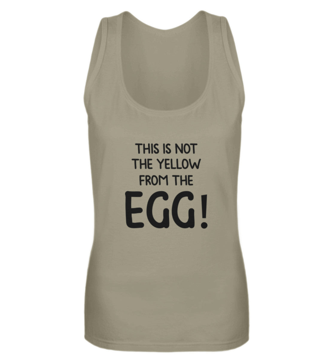 YELLOW FROM THE EGG - DAMEN TANKTOP - Dufte Kluft