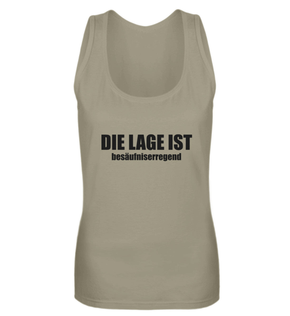DIE LAGE IST BESÄUFNISERREGEND - DAMEN TANKTOP - Dufte Kluft