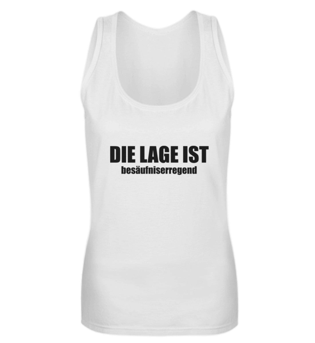 DIE LAGE IST BESÄUFNISERREGEND - DAMEN TANKTOP - Dufte Kluft