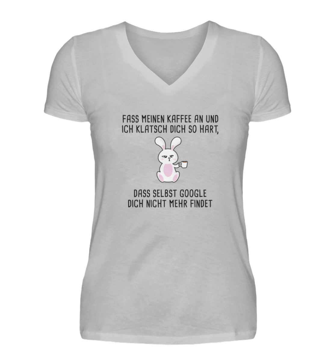 KAFFEE - DAMEN V-NECK SHIRT
