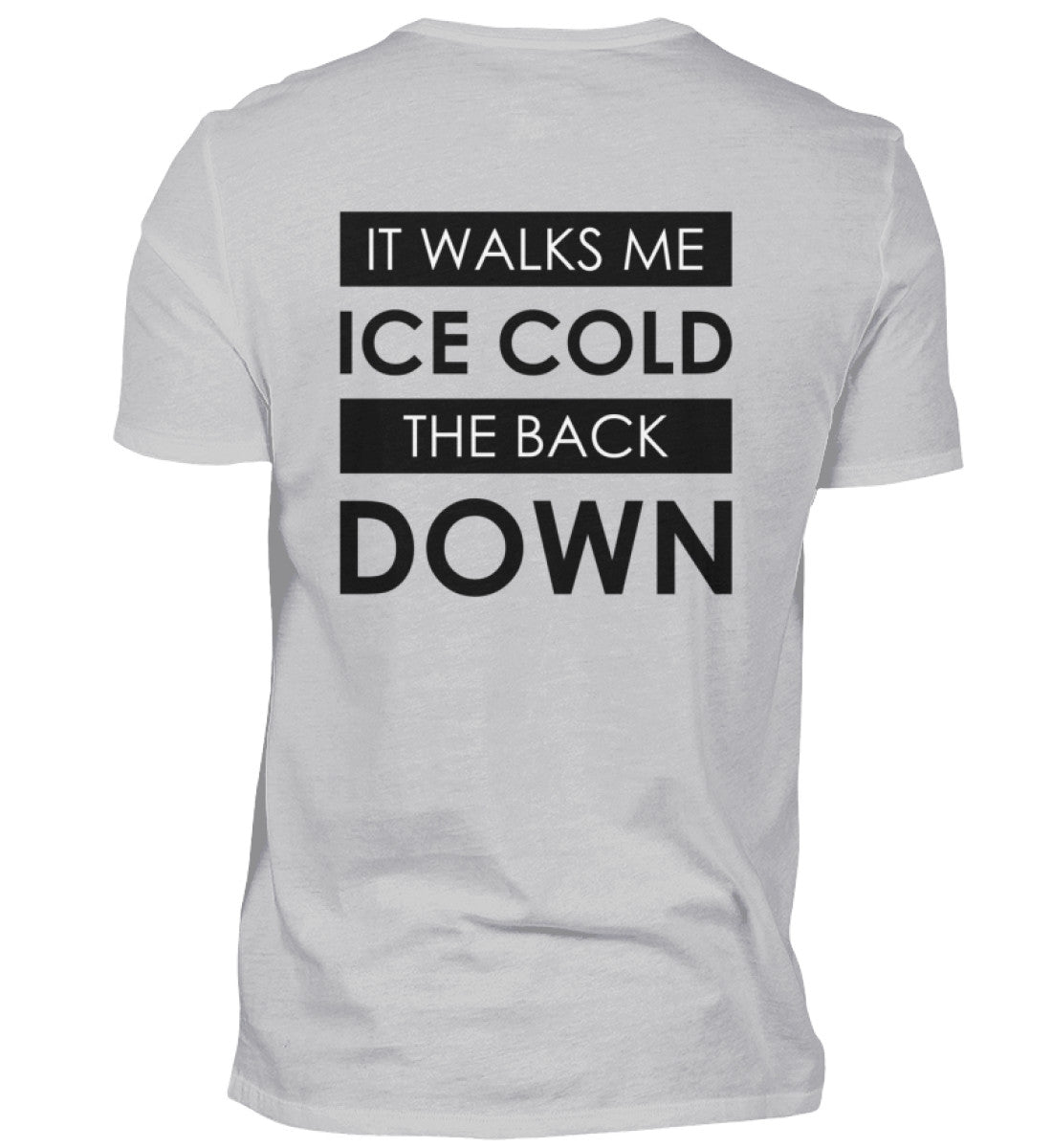 ICE COLD - BACKPRINT HERREN T-SHIRT - Dufte Kluft