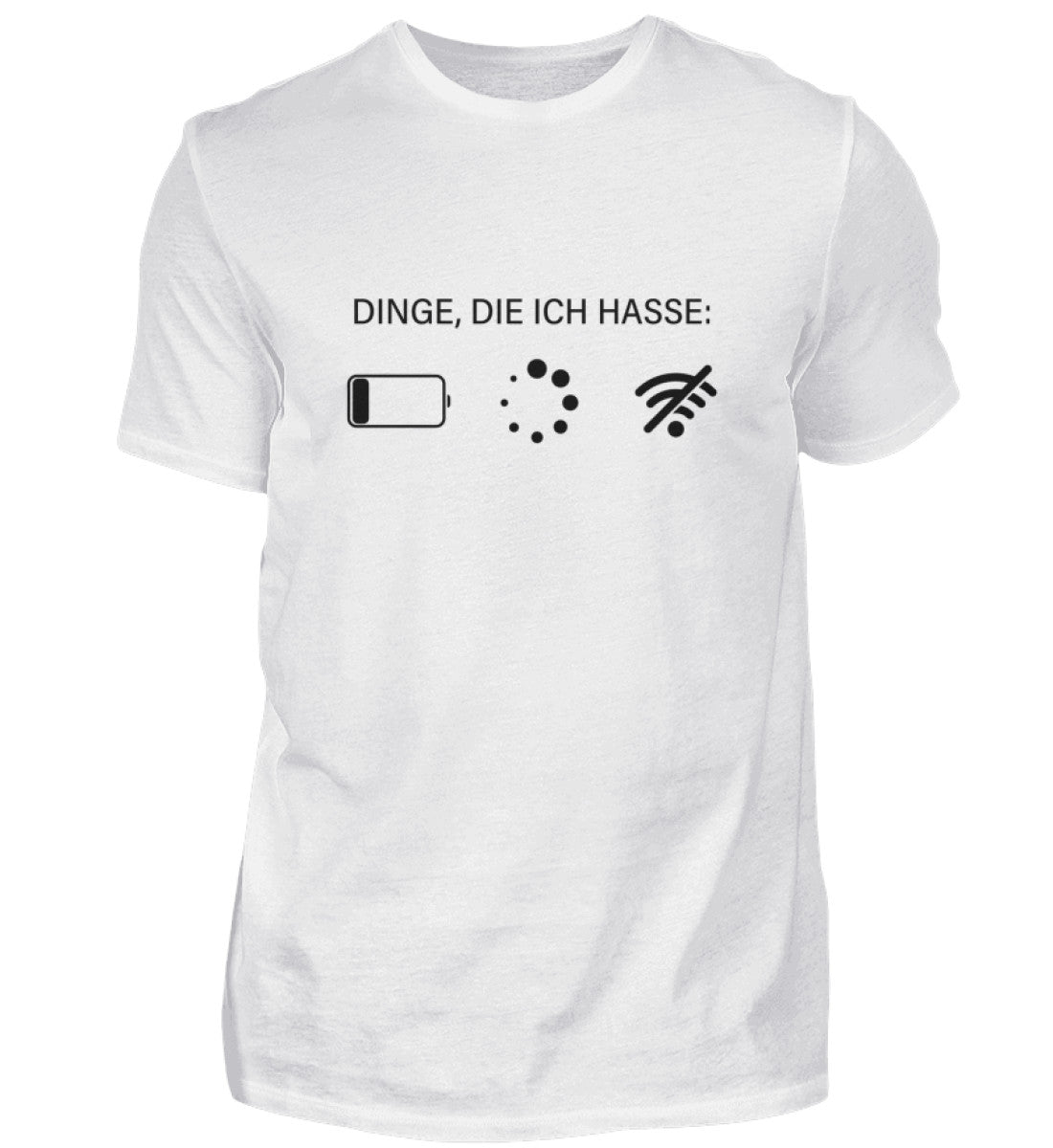 DINGE, DIE ICH HASSE - HERREN T-SHIRT - Dufte Kluft