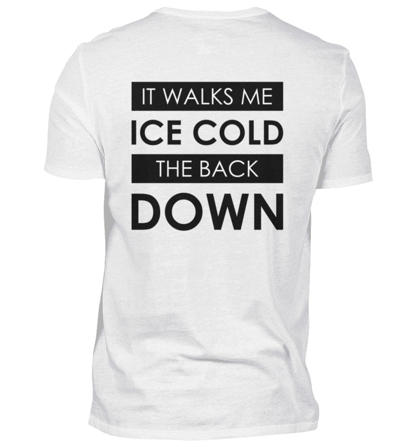 ICE COLD - BACKPRINT HERREN T-SHIRT