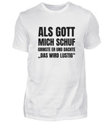 DAS WIRD LUSTIG - HERREN T-SHIRT