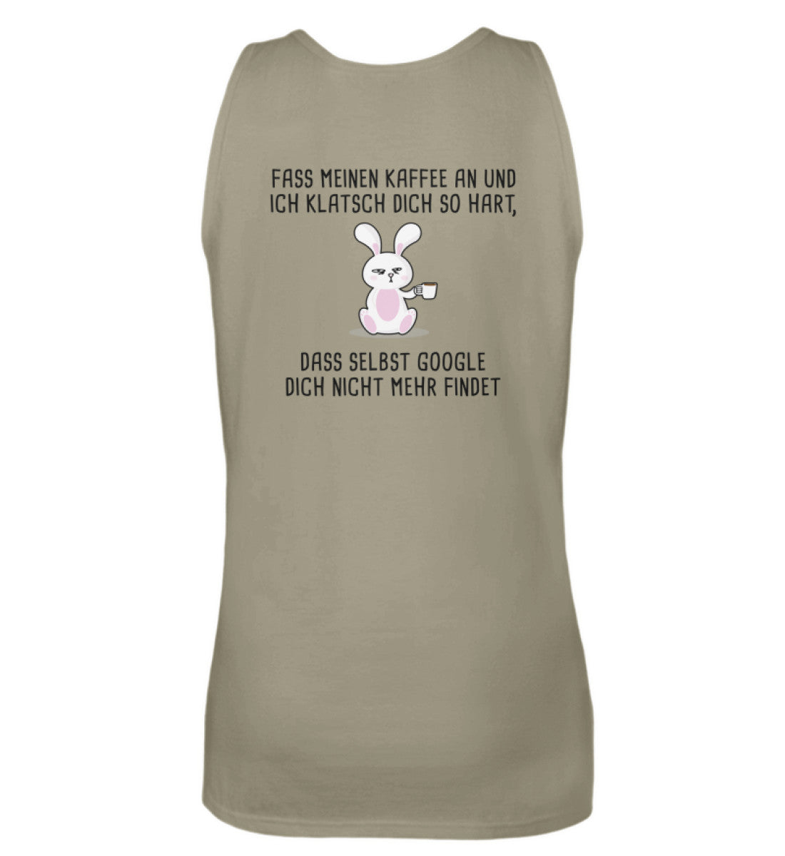 KAFFEE - BACKPRINT DAMEN TANKTOP - Dufte Kluft