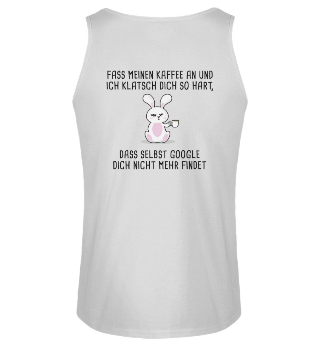 KAFFEE - BACKPRINT HERREN TANKTOP