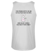 KAFFEE - BACKPRINT HERREN TANKTOP