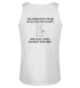 KAFFEE - BACKPRINT HERREN TANKTOP