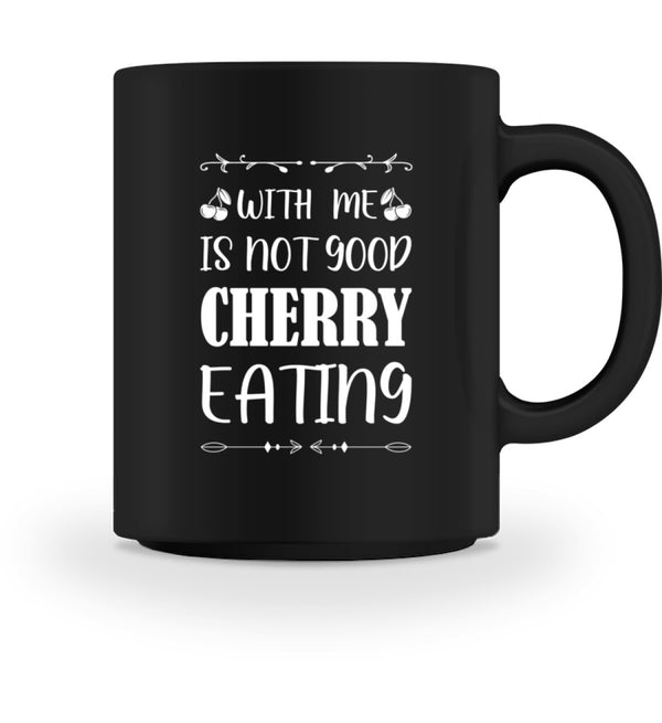 CHERRY EATING - TASSE