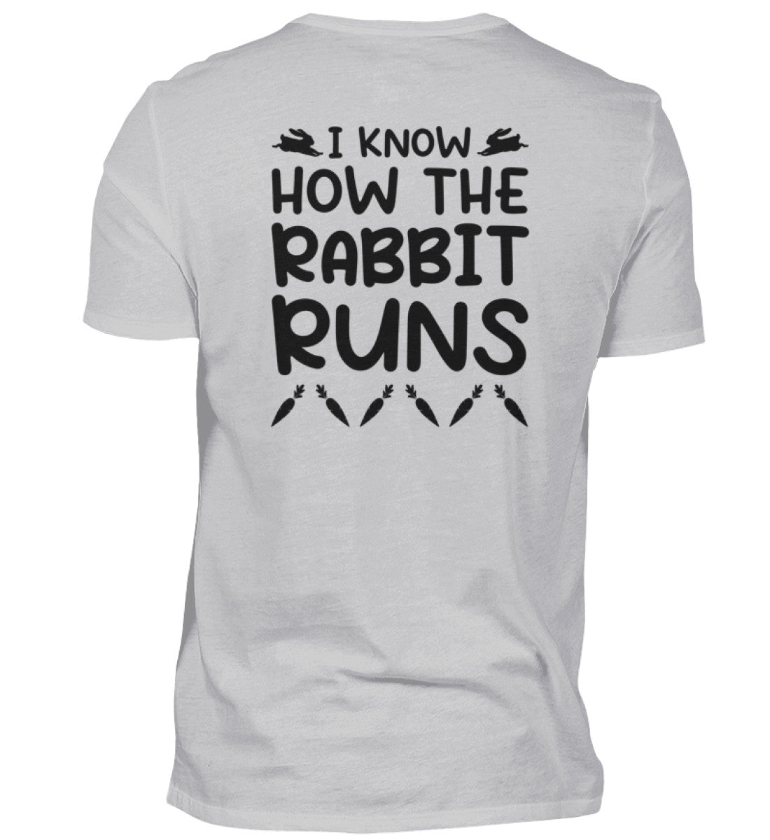RABBIT - BACKPRINT HERREN T-SHIRT - Dufte Kluft