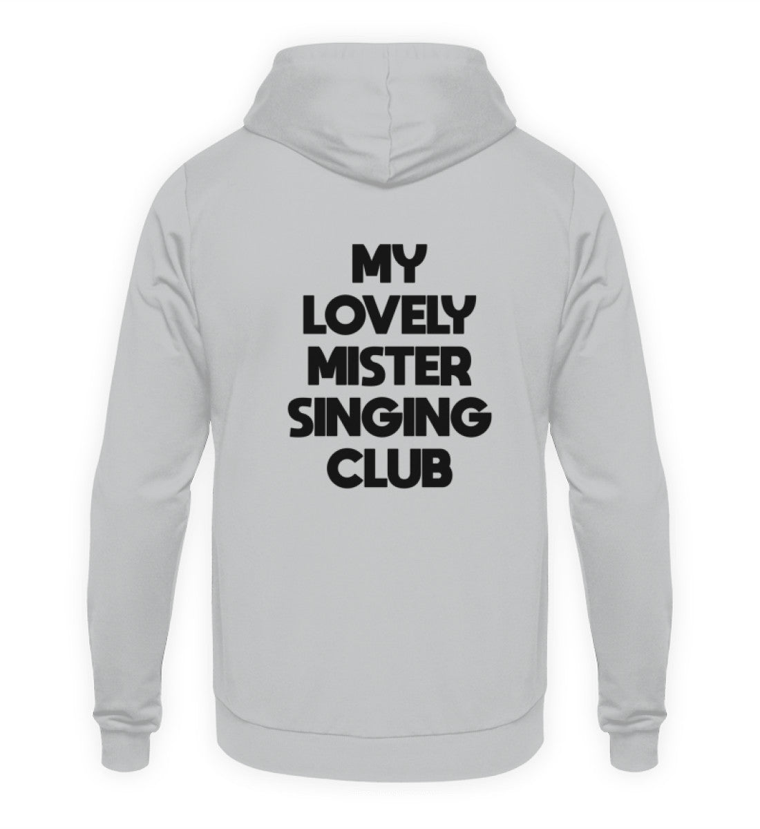 SINGING CLUB - BACKPRINT HOODIE - Dufte Kluft
