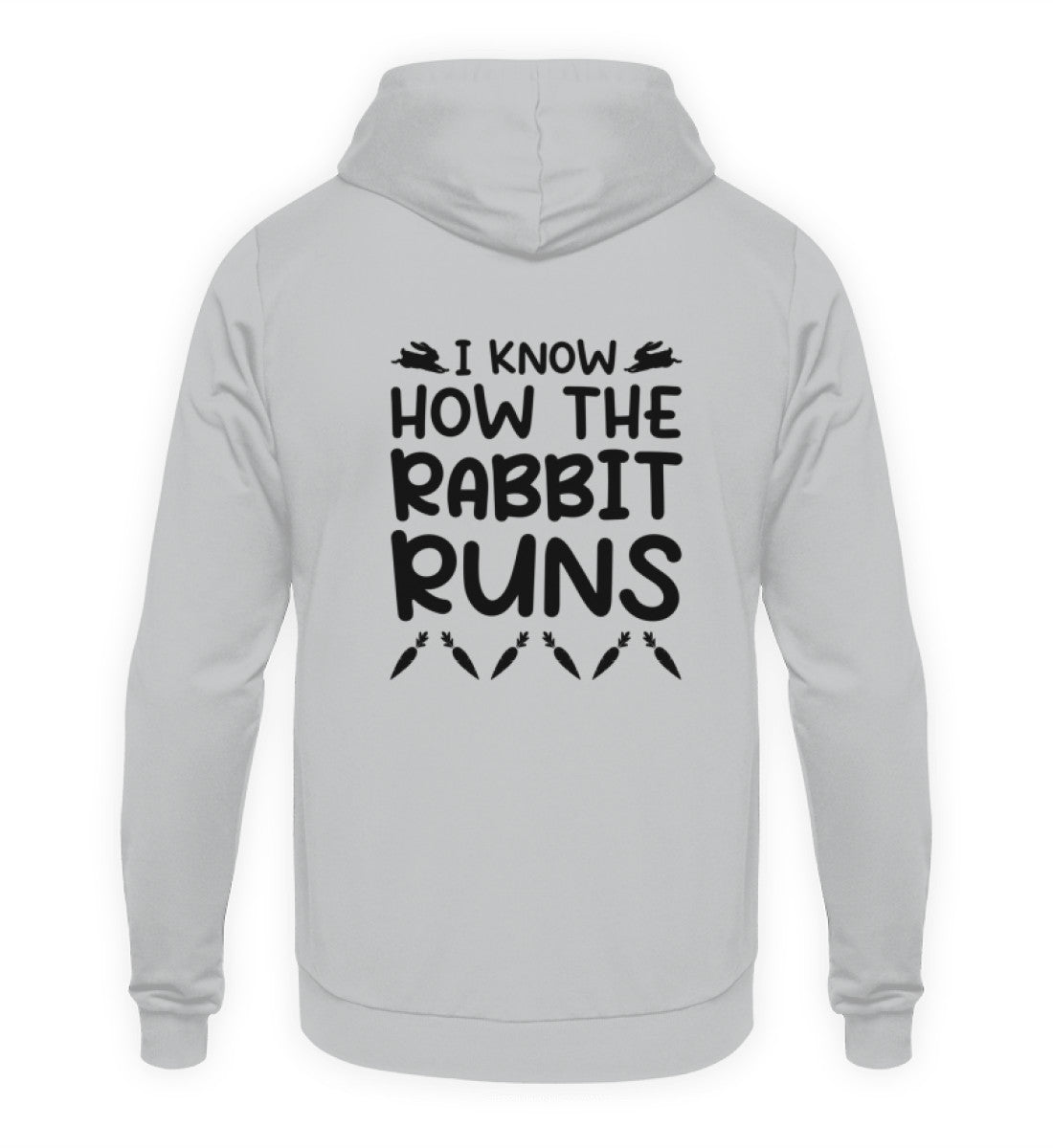 RABBIT - BACKPRINT HOODIE - Dufte Kluft