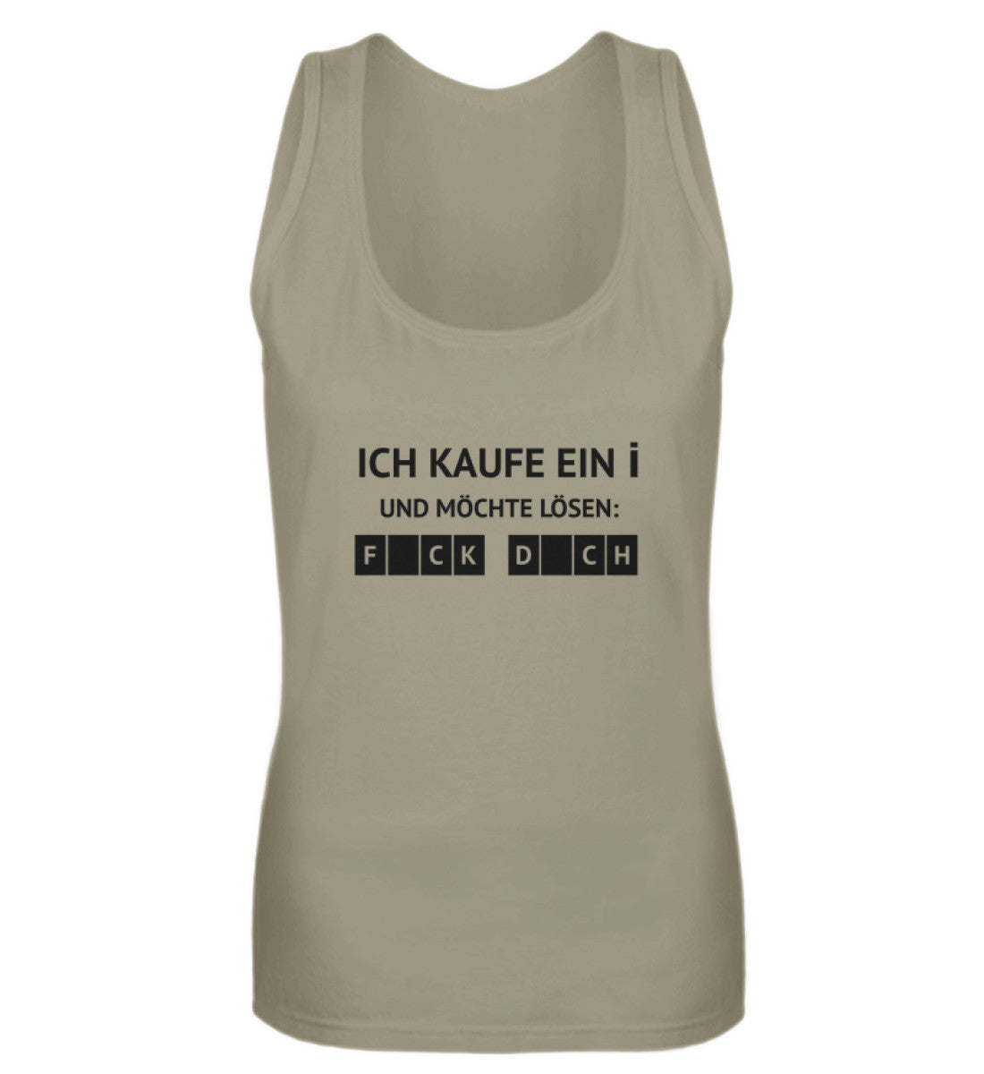 ICH KAUFE EIN I - DAMEN TANKTOP - Dufte Kluft