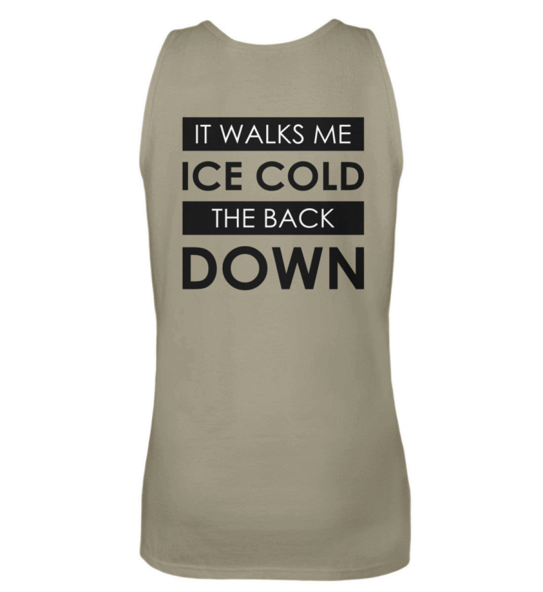 ICE COLD - BACKPRINT DAMEN TANKTOP - Dufte Kluft