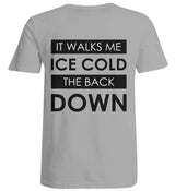 ICE COLD - BACKPRINT UNISEX ÜBERGRÖSSENSHIRT