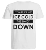 ICE COLD - BACKPRINT UNISEX ÜBERGRÖSSENSHIRT