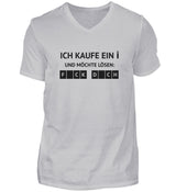 ICH KAUFE EIN I - HERREN V-NECK SHIRT