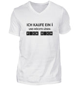 ICH KAUFE EIN I - HERREN V-NECK SHIRT