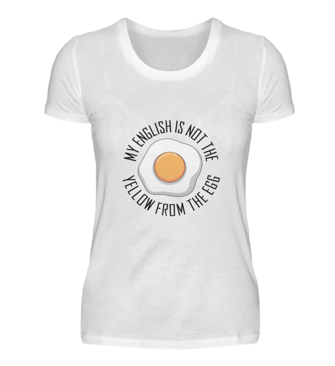 MY ENGLISH - DAMEN T-SHIRT - Dufte Kluft