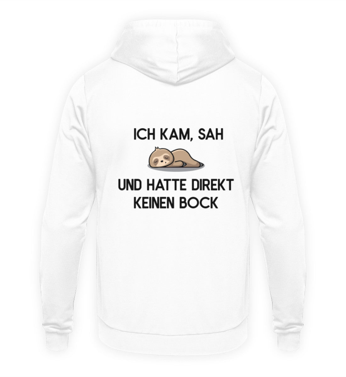 KEINEN BOCK - BACKPRINT HOODIE - Dufte Kluft