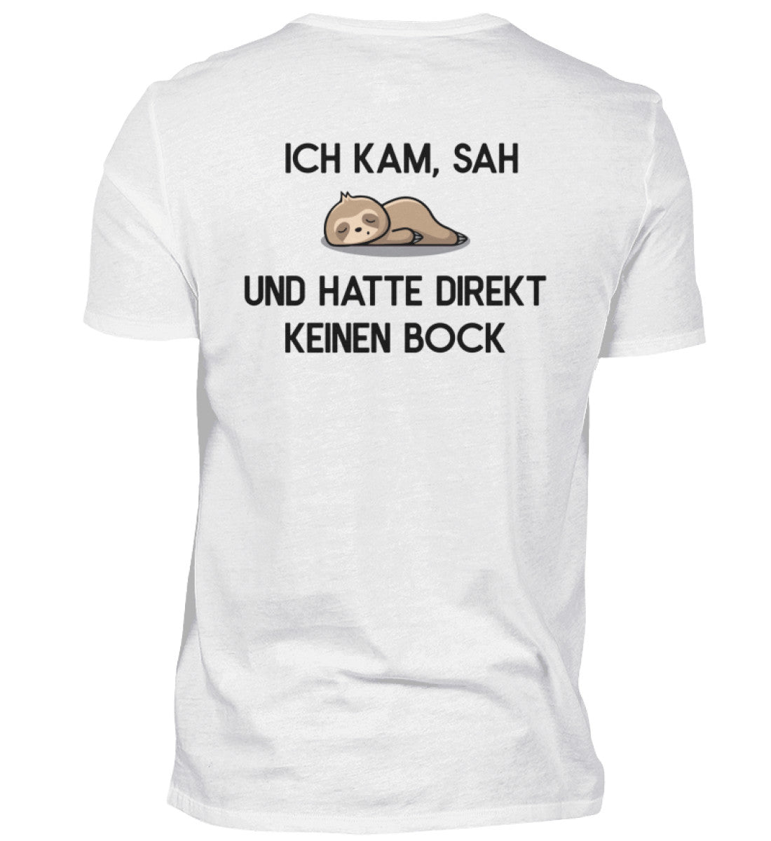 KEINEN BOCK - BACKPRINT HERREN T-SHIRT - Dufte Kluft