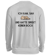 KEINEN BOCK - BACKPRINT SWEATSHIRT