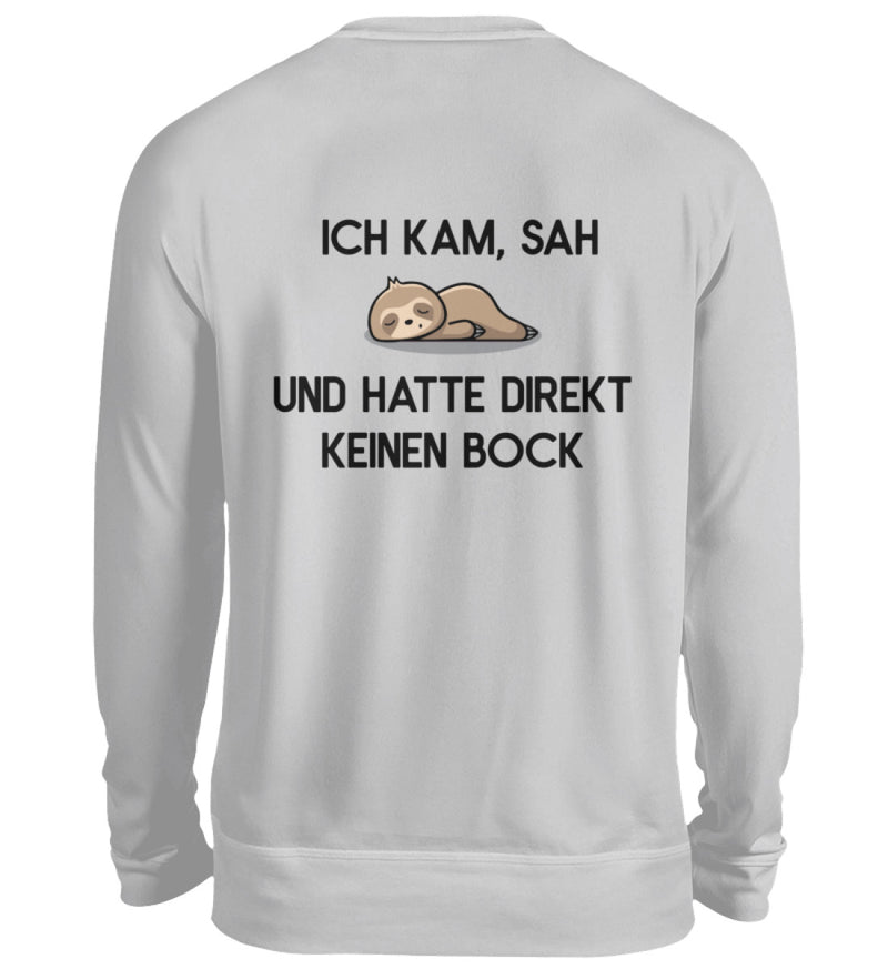 KEINEN BOCK - BACKPRINT SWEATSHIRT