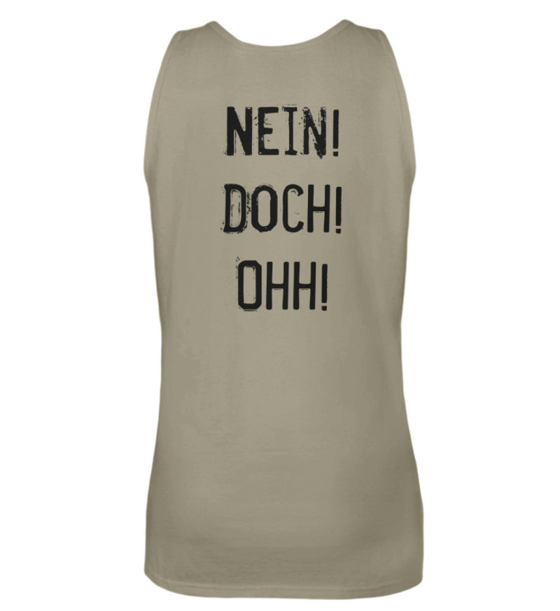 NEIN! DOCH! OHH! - BACKPRINT DAMEN TANKTOP