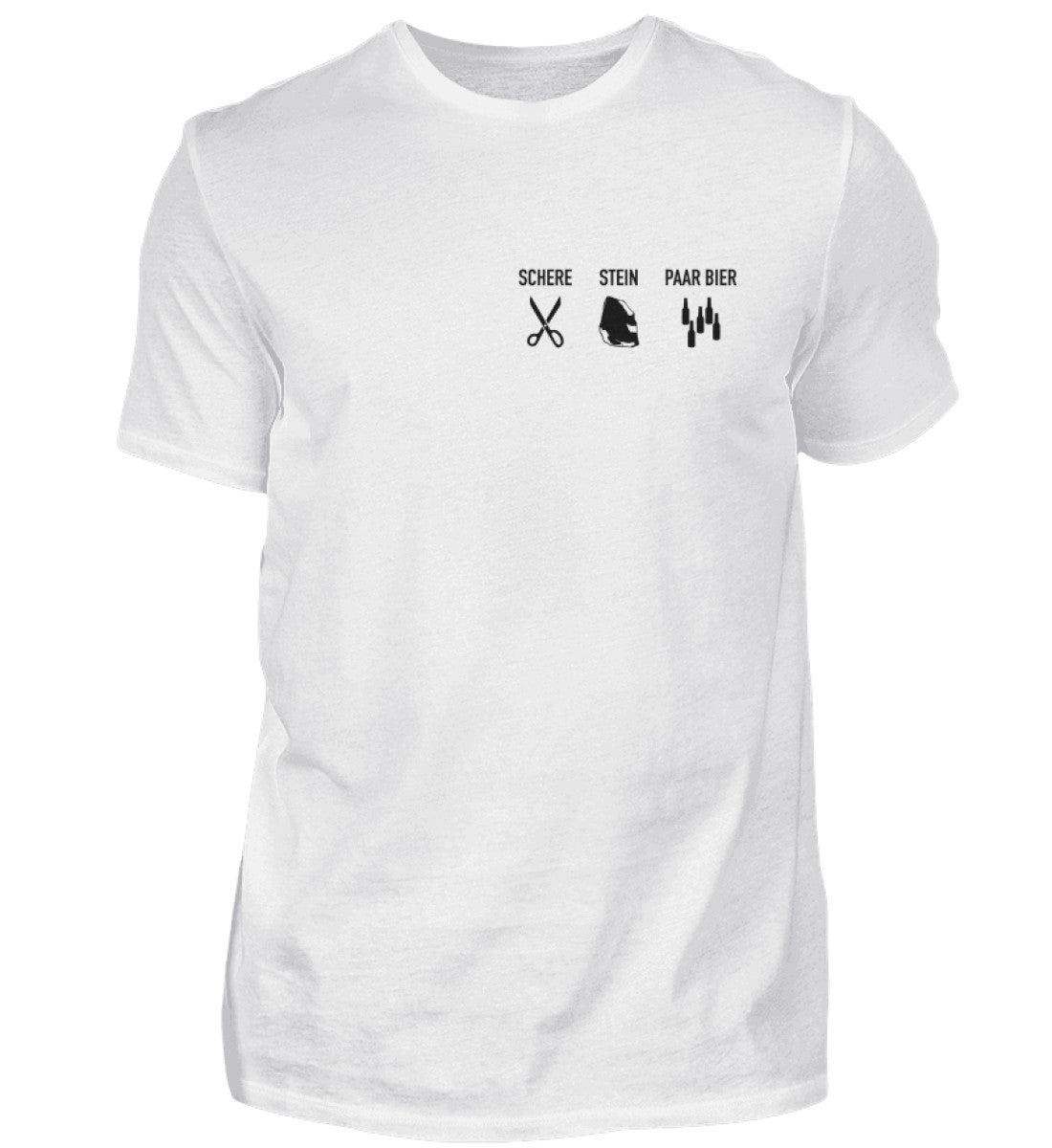PAAR BIER - HERREN T-SHIRT - Dufte Kluft