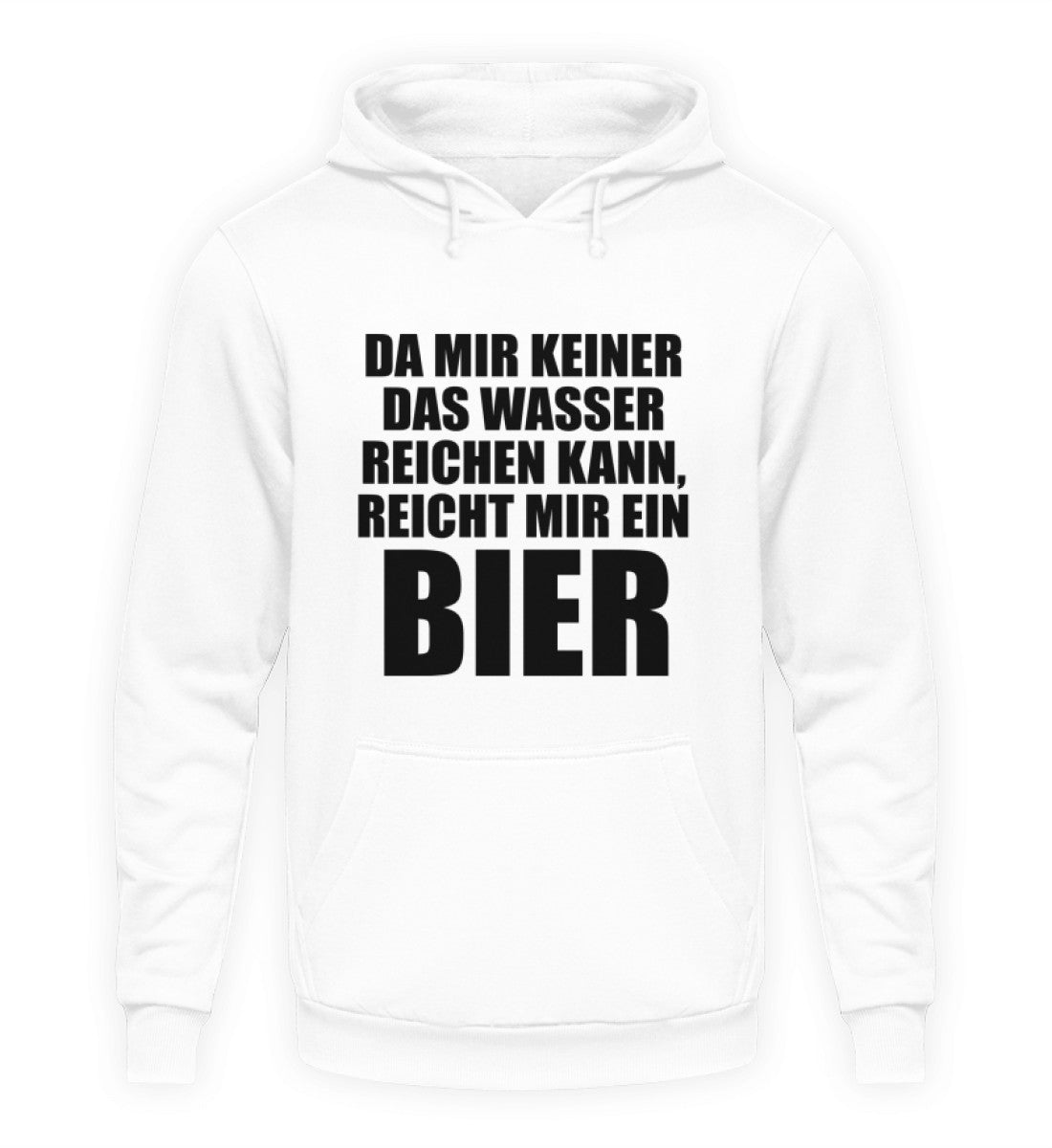 REICHT MIR EIN BIER - HOODIE - Dufte Kluft