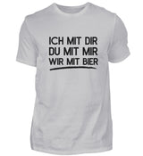 WIR MIT BIER - HERREN T-SHIRT