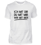 WIR MIT BIER - HERREN T-SHIRT