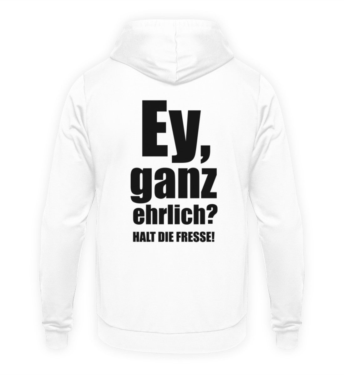EY GANZ EHRLICH - BACKPRINT HOODIE - Dufte Kluft