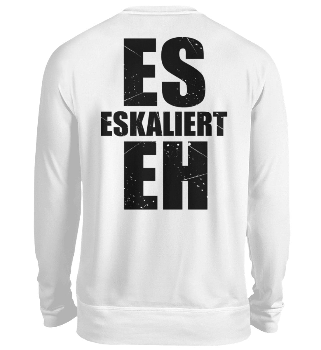 ES ESKALIERT EH - BACKPRINT SWEATSHIRT - Dufte Kluft